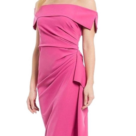vince camuto pink gown